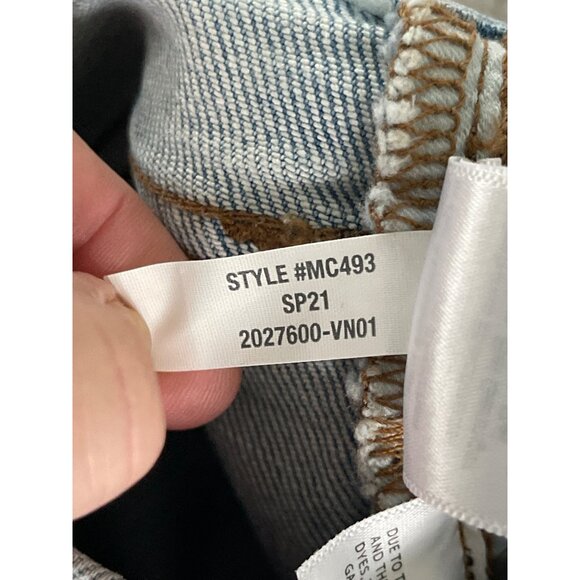 Madewell The Tall Perfect Vintage Jean Coffey Wash Worn-In Sz 26 Tall MC493 $135 - Picture 13 of 14